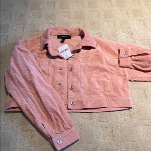 Cropped Forever 21 Corduroy Jacket